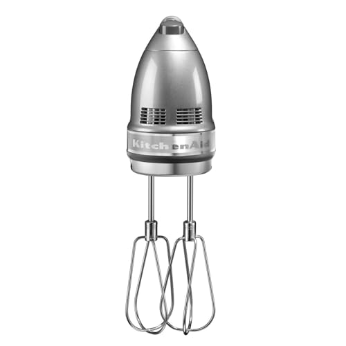 Miniatura 2 de Kitchenaid Batidora De Varillas De 9 Velocidades - Indicator Led - 4 Accesorios Que Ahorran Lavavajillas Y Bolsa - Batidora De Reposteriá - Silencioso - 85 W - Plateado