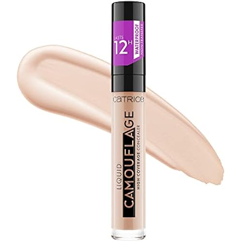 Catrice | Liquid Camouflage High Coverage Concealer | Ultra Long Lasting Concealer | Oil & Paraben Free | Cruelty Free (007 | Natural Rose)