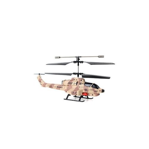 Helizone Combat Fighter 3.5 Channel Gyro Missile Shooting RC Helicopter