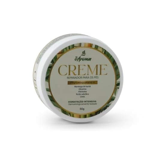 Creme para os Pés Reparador Hidratação Profunda Vegano Com Ureia Manteiga de Karité Ácido Salicílico