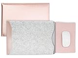 ULTRA DELGADO - El cover ofrece un bolsillo para ordenadores de hasta 13.3 inches y es muy liviano. Forrado con un suave fieltro de microfibra que protege su computadora portátil del polvo, arañazos o cualquier suciedad.