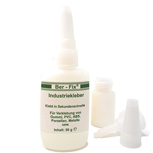 Ber-Fix® Industriekleber 50g - dickflüssig verzögerte reaktiv Cover
