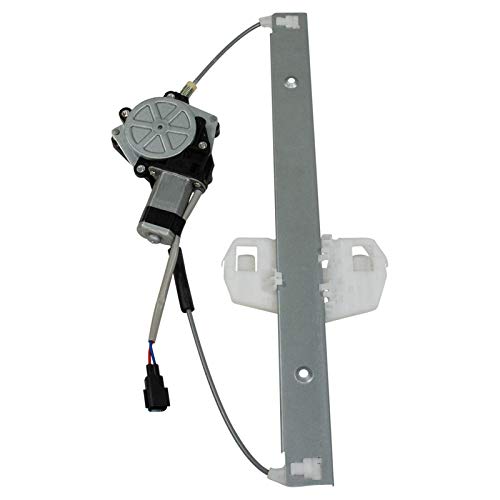 Image of TRQ Rear Right Power Window Regulator & Motor Assembly Passenger Side Compatible with 2007-2018 Jeep Wrangler 2018 Wrangler JK