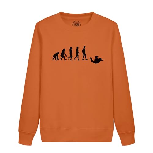 Sweatshirt enfant base jump sport parachute vêtement athlète évolution
