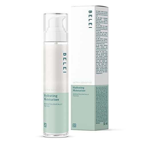 Belei Crema hidratante 24 h nutritiva Ultrasensible, Sin fragancia, 50 ml