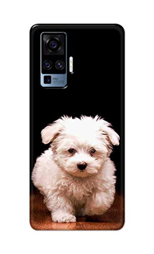 Image of PRINTFIDAA� Printed Hard Back Cover Case for Vivo X50 Pro Back Cover (Puppy Dog) -2808