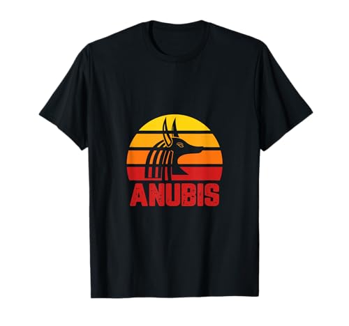 Anubis Retro Egypt Sphinx Pharaoh Funeral Rites Egyptians T-Shirt
