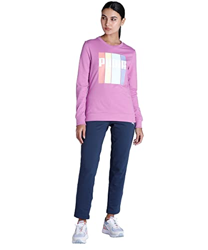 Image of Puma Cotton Women Crew Neck Sweatshirt