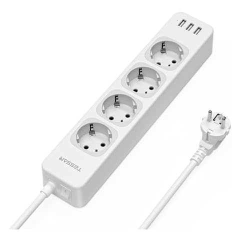 Multiprise USB TESSAN 7 en 1 Cover