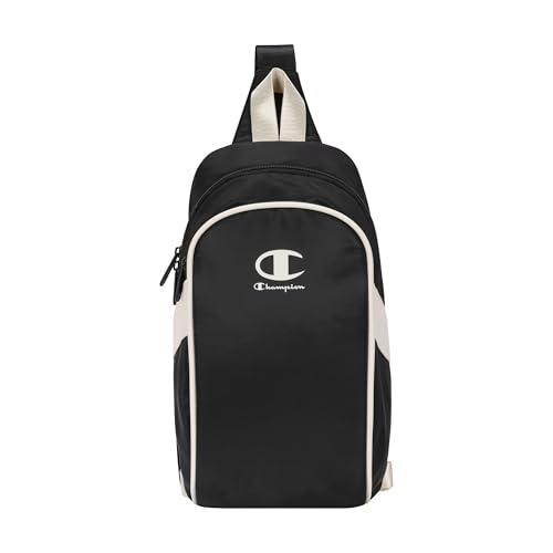 Image of Champion Oracle Convertible Sling Bag with Adjustable Strap for Travel, Commute, Daily Use, Black, One Size