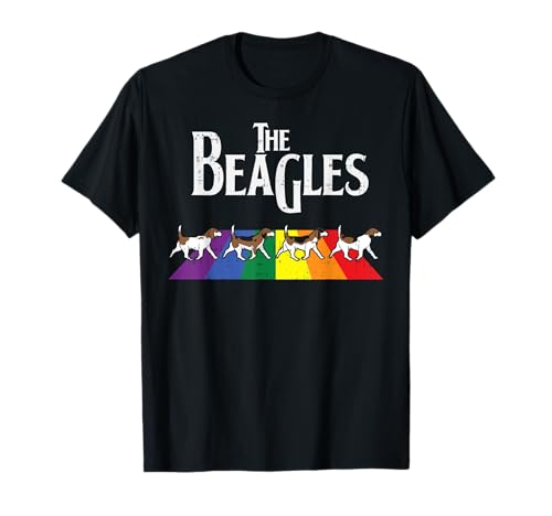 The Beagles Dog Rainbow Gay Pride LGBT Animal Parody Gift T-Shirt