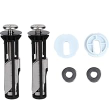 Heavy Duty Toilet Seat Fastener Bolt Kit, Stainless Steel Toilet Seat Bolts, Universal Toilet Lid Seat Replacement Kit, 1 Pack