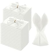 TMTGTS 10 tovaglioli in raso, 30 x 30 cm, morbidi tovaglioli quadrati in seta, con bordi ondulati, in tessuto, lavabile, decorazione da tavolo per matrimoni, banchetti, feste, decorazioni (14
