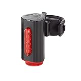 LIEFERUMFANG: Rücklicht mit Schnellmontagehalter, USB- Ladekabel
