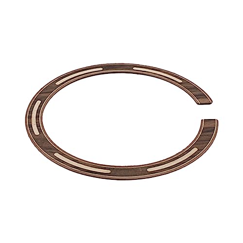 BESPORTBLE Rosewood Sound Rosette Decal Inlay Sticker for Acoustic Classical Guitar Durable Easy to Use Design Accessory for Guitars