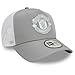 New Era Adjustable Trucker Cap Iridescent Manchester United, gray, One Size