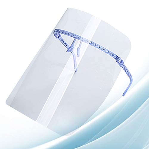 HEALLILY Tampa Do Escudo de Segurança Rosto Transparente Rosto Cheio de Proteção Viseira Guarda Anti