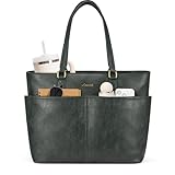 LOVEVOOK Handtasche Damen Groß, Laptoptasche 15,6 Zoll, Shopper Tasche Elegant,...