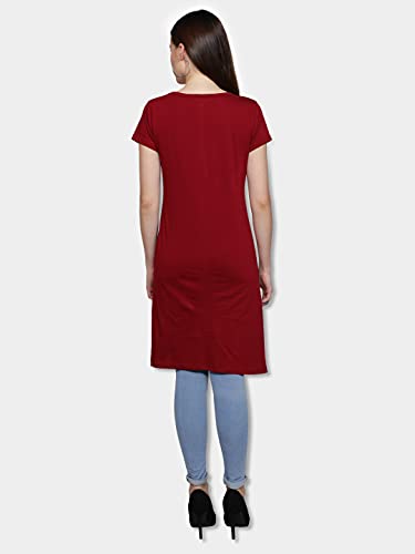 Image of FLEXIMAA Women's Half Sleeve T-Shirt - P