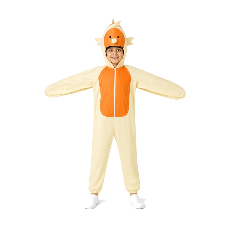 Image of Animal Costume for Kids | Plush Fancy Dress Costume for Boys & Girls |School Fancy Dress, Annual Day, Jungle Theme, Role Play, Halloween & Birthday Party