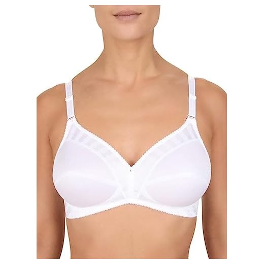 Felina 376-3 Women's Weftloc White Non-Padded Non-Wired Full Cup Bra C
