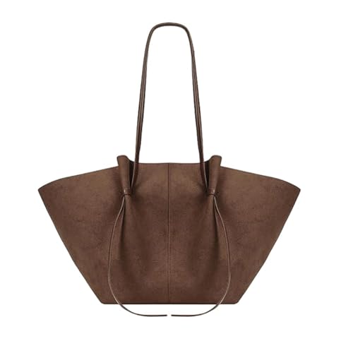 Starnearby Sac Cabas en Cuir PU Femme - Grand Capacité, Vintage Tendance, Bandoulière Hobo,...