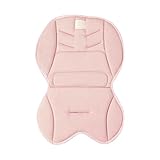 PETIT ALO Cojín Colchoneta Universal Para Sillas de Paseo | Funda de Paseo, De Trona y de Asiento de coche, Funda Multiusos Universal Bebé (Rosa)
