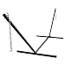 Project One Steel Hammock Stand, Weather-Resistant w/ Adjustable Hanging Hooks, Powder-Coated Finish, Heavy Duty 500 LBS Capacity with Heavy-Gauge Hanging Hooks