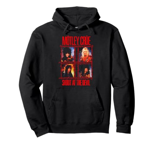 Image of Mötley Crüe Shout At The Devil Wire Pullover Hoodie
