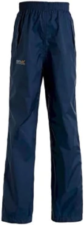Regatta Great Outdoors Kids Boys Adventure Tech Pack It Waterproof Overtrousers (2 Years) (Midnight)