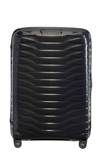 Image of Samsonite Proxis 81 cm X-Large Check-in Polypropylene (PP) 8 Wheels Spinner Hard Luggage /Suitcase /Trolley Bag for Travel (Black)