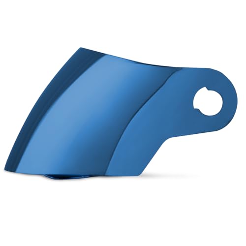 Viseira Capacete Evolution G5, G6 E G7 E Evolution G8-2,0 mm Evolution Todos Os Modelos Iridium Azul