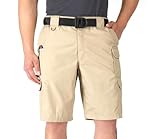 5.11 Tactical Men's Taclite Pro 11' Ripstop Shorts, Adjustable Waistband, Style 73308ABR, TDU Khaki, Men's 30 Regular