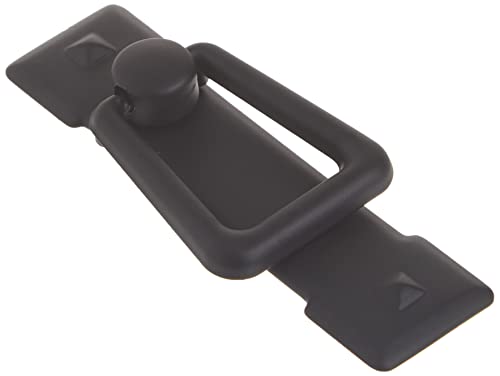 Liberty Flat Black Ring Pull With Backplate, Cabinet Handles And Drawer Pulls For Kitchen Cabinets And Dresser Drawers, 2 1/4 Inch, 62077Bk, Cabinet Hardware, Single Pack #TOP2