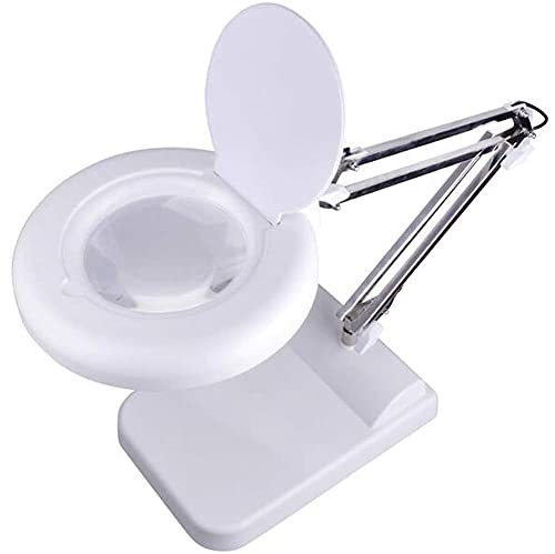 Lampe loupe de bureau CRODY LED avec support réglable - 2