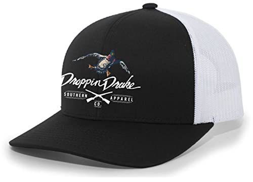 Image of Mallard Duck and Gun X Logo Mesh Back Trucker