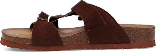 Skechers Skechers Women's, Arch Fit Granola - Kindred Vibez Sandal Chocolate 5 M