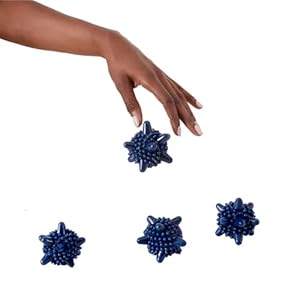 Esembly Agitators, Washer Dryer Balls for Cleaner Softer Laundry, Reusable Eco-Friendly Silicone Laundry Dryer Balls, 4…