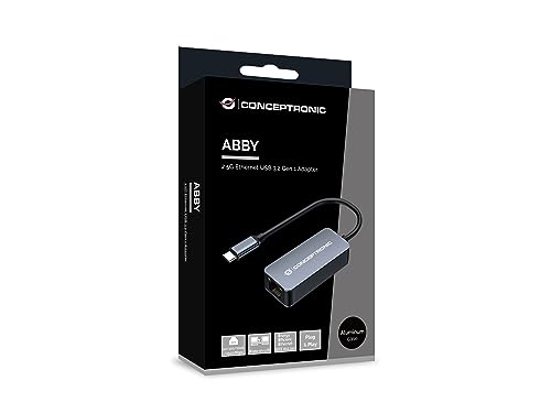 Adaptador Ethernet 2.5G Conceptronic ABBY12GC USB 3.2 LAN para Switch 2