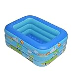 UHEWEIDOR Piscina grande de PVC para uso doméstico al aire libre, piscina de plástico grueso con bola oceánica (1)