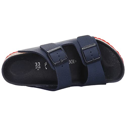 Image of Birkenstock Boy's Slippers, Red, 4 Big Kid