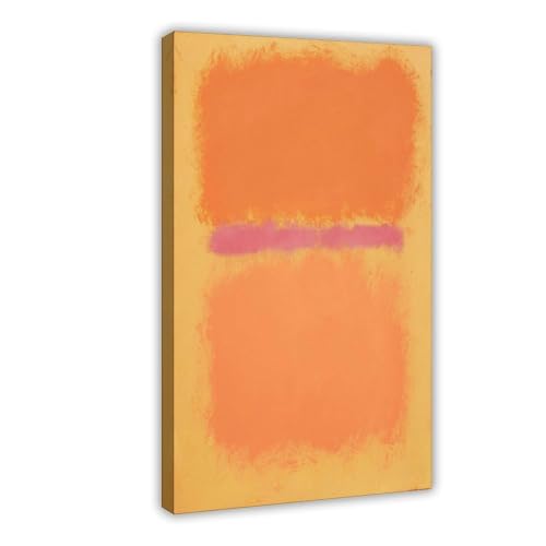 Toile Mark Rothko décoration murale salon et bureau moderne 30x45cm