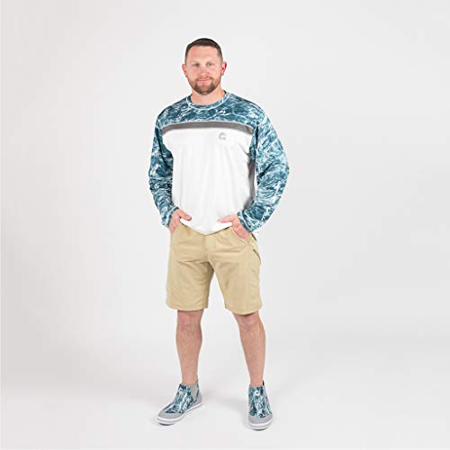 Gator Waders Mens Breakline Performance Fishing Shorts (Xxx-Large, Khaki) #TOP1