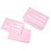 ITZAMNA Thank you Card hello your order made our day card hope this package brigtens yours Card 100 pink