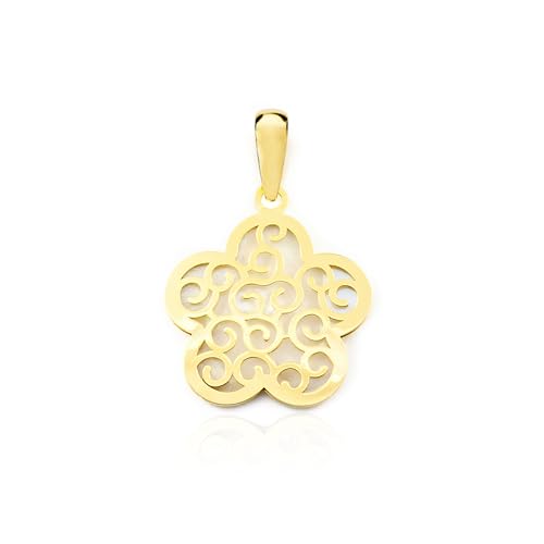 Pendentif fleur en nacre pour illuminer vos tenues estivales et quotidiennes