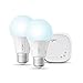 Sengled Smart LED Daylight A19 Starter Kit, 5000K 60W Equivalent, 2 Smart Light Bulbs & Hub, Works with Alexa & Google Assistant