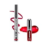 Sacheu Lip Liner STAY-N Peel Off Lip Stain — Long Lasting Waterproof Lip Tint with Hyaluronic Acid & Vitamin E — Transfer Proof Matte Finish, Vegan & Cruelty-Free (RED-Y OR NOT)