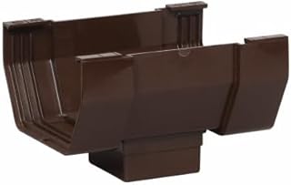 Amerimax Home Products Gutter Drop Outlet BRWN