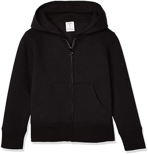 Amazon Essentials Girls and Toddlers’ Fleece Zip-Up Hoodie Sweatshirt Amazon Essentials Girls and Toddlers’ Fleece Zip-Up Hoodie Sweatshirt