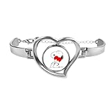 [ビカダムドーム] スヌーピー ブレスレット レディース コインブレスレット ハート ペンダント シルバー メタル チェーン おしゃれ 腕輪 ファッション シンプル アクセサリー 母の日 クリスマス 女性 彼女 人気 誕生日 記念日 プレゼント ギフト 調節可能